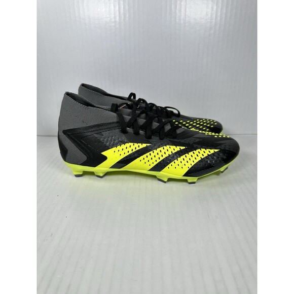Sz 7.5 Adidas Predator Accuracy Injection.2 FG Soccer Cleats Black Yellow IG0781 - Picture 1 of 8